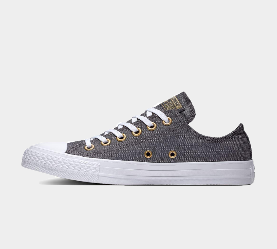 Converse CTAS OX 560644C Almost Black Womens UK 3-8
