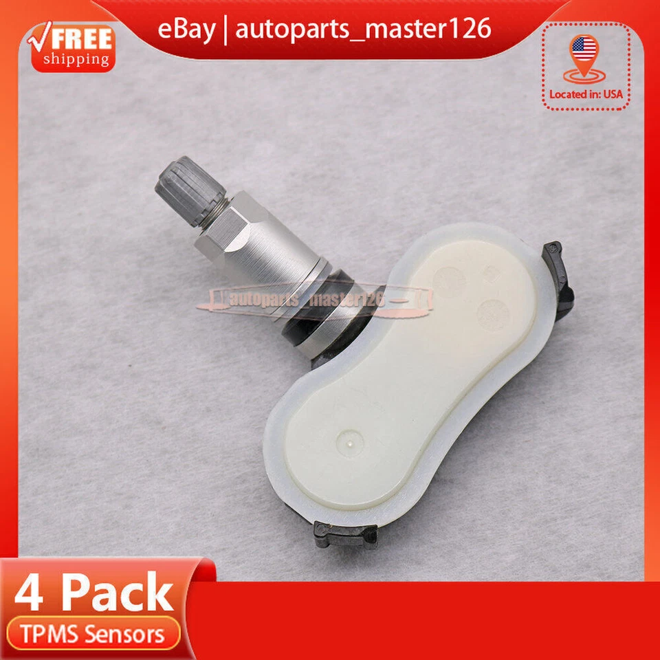 Juego 4 sensores de monitoreo de presión de neumáticos 52933-2F000 TPMS para ACURA RLX TL ZDX nuevo Foto 4 de 4