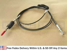 JCB PARTS - THROTTLE CONTROL CABLE ASSEMBLY (PART NO. 333/F4489 910/60176)