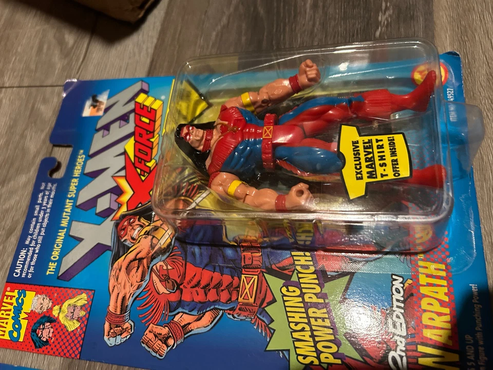 Figura De Colección 1994 Toy Biz X-Men X-Force ¡Lote De 3! Cable, Warpath, Shatterstar Foto 4 de 4