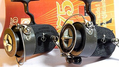 貴重70年代リール　DAM SL3 History of 1950-70s' vintage DAM Quick 300-size spinning reel
