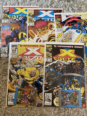 X-FACTOR #81 82 83 84 85 X-Herren Menge 5 Marvel Bundle 1992 Sehr guter Zustand/nm