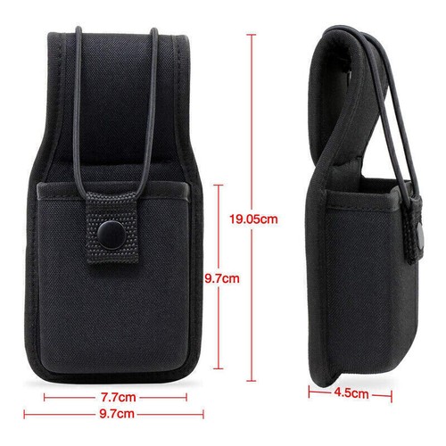 Universal Nylon Case Holder Holster Pouch Bag For Two Way Radios Walkie Talkies - Zdjęcie 9 z 9