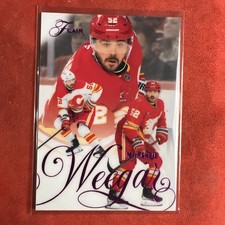 2025-26 Flair Hockey MacKenzie Weegar - Calgary Flames #16 Backcheck /199