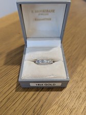 Diamond Eternity Ring 18 Carat Gold Size L