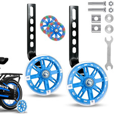 Ruote Ausiliarie per Biciclette per Bambini Rotelle Bici Universali Stabilizzato