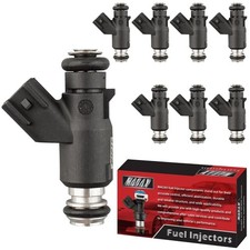 GMC Sierra 2 Fuel Injectors Compatible FJ1089 12613412 Replacement Fuel