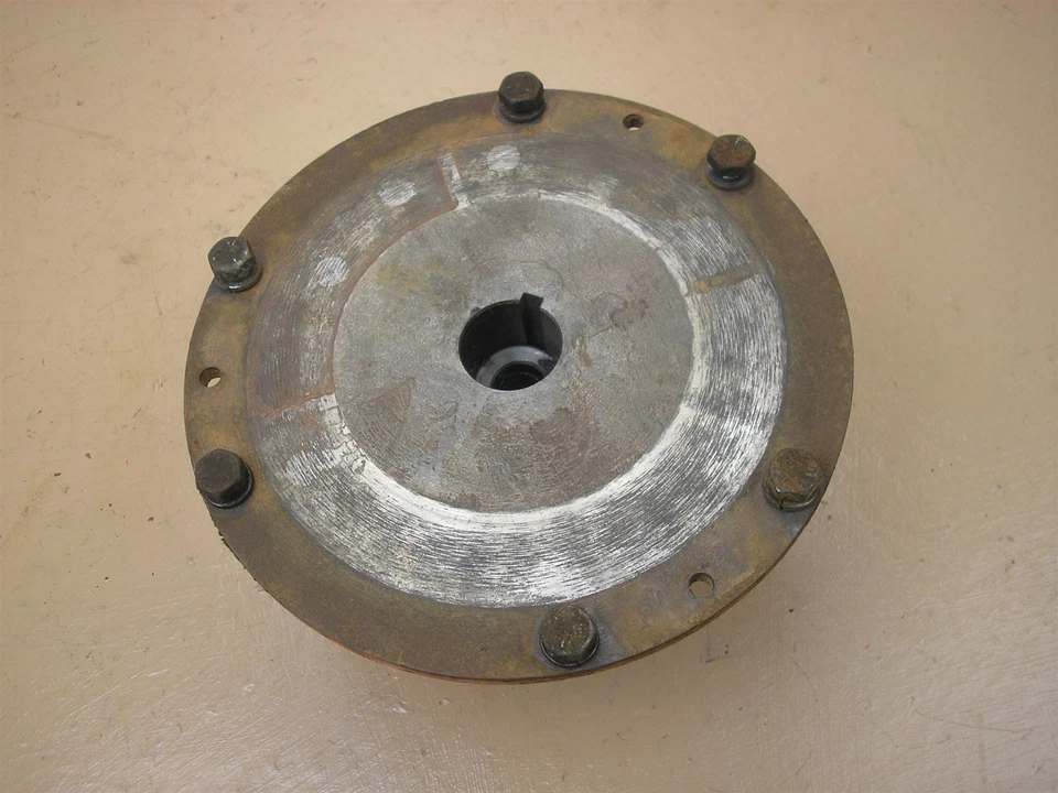 Polea volante embrague 2 ranuras tractor Power King Economy 1618 2414 Foto 4 de 4