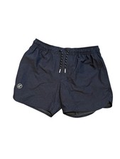Legends Luka  Shorts Mens Large Navy Drawstring Linerless Gym Running Stretch