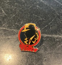 Dick Tracy Disney Pin Vintage Red Border