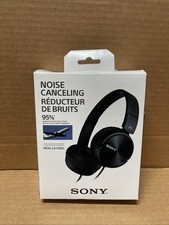 Sony MDR-ZX110NC Noise Canceling Headphones Black