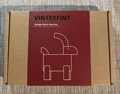 IKEA VINTERFINT Weihnachtsfigur Bausatz Holz -  Design Kevin Gouriou