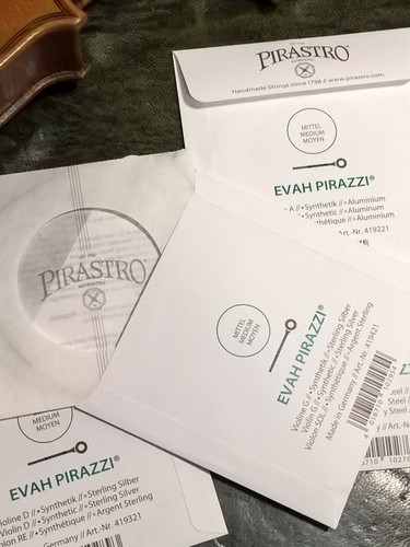 Evah Pirazzi Professional Violin Strings by Pirastro P419021 ball ESilverySteel - Picture 12 of 14