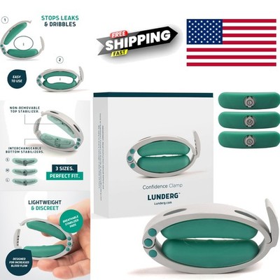 Incontinence Clamp for Men Small Medium Large Sizes with Latex Free Material