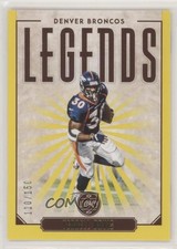 2020 Panini Legacy Legends Yellow 110/150 Terrell Davis #136 HOF 2r7