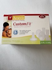 Ameda CustomFit XL/XXL Breast Flanges 32.5mm 36mm 2XL/2XXL New