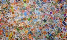 CARIBEAN MIXED STAMPS paperfree 7 oz. (200 grams) D