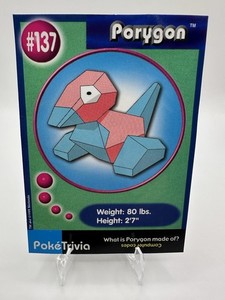 pokemon trivia cards value GBA main image 1