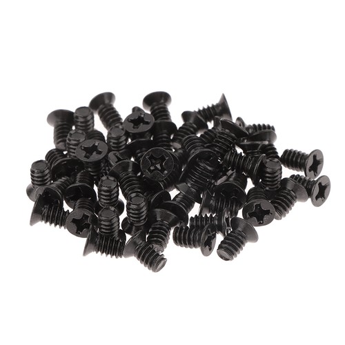 50Pcs PC Power Supply Hard Drive Motherboard Video Card Cross Head Screw Bolts - Afbeelding 9 van 12