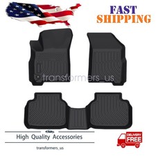 Tpe 1st 2nd Floor Mats Liners Full Set For 2011-2020 Dodge Journey 4-door New