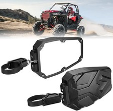 KEMIMOTO UTV Side Mirrors Side View UTV Mirrors for 1.5-2 Inch Round Roll Cage S