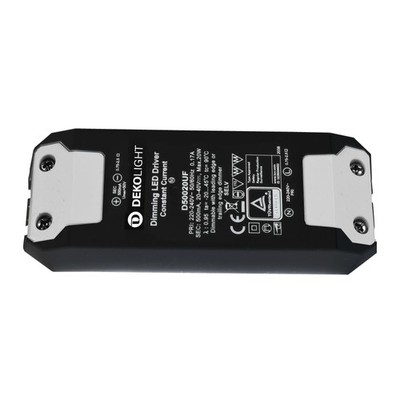 Deko-Light LED-Netzgerät, BASIC, DIM, CC, D50020UF/20W, stromkonstant, dimmbar