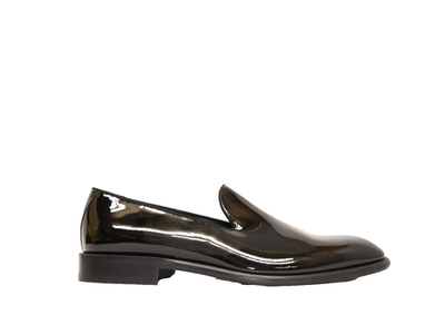 New! Boss Hugo Derrek Patent Leather Venetian Loafer 9.5 US 