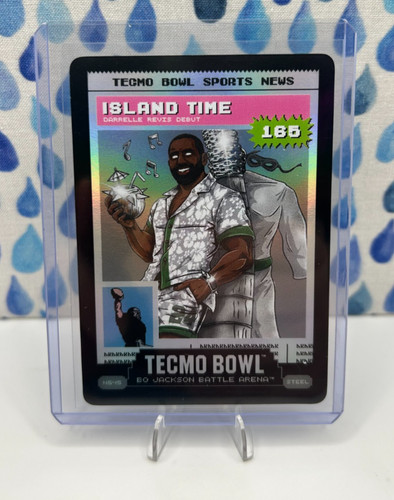 Bo Jackson Battle Arena Tecmo Bowl Island Time `Darrelle Revis` Tecmo News SP