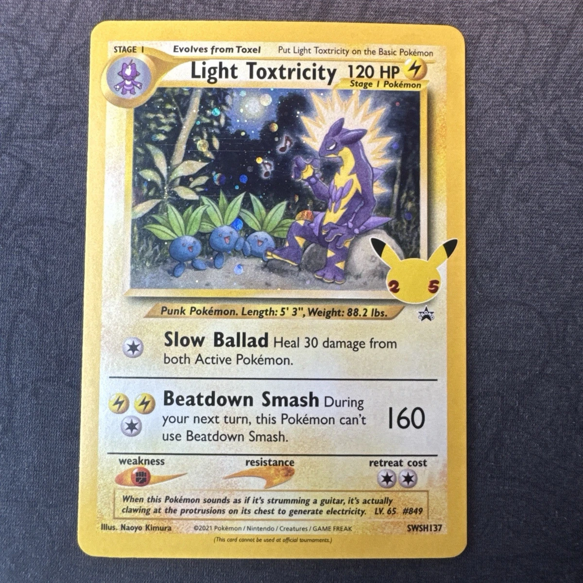 25+ Light Toxtricity Pokémon TCG Cards for sale | Updated Oct 2026