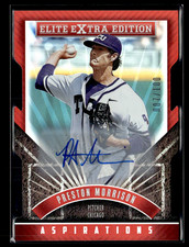 Preston Morrison 2015 Elite Extra Edition Aspirations Die Cut Auto 7/100