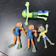 Luca Paguro Mcdonalds Figures Giulia Marcovaldo Sea Monster Happy Meal Disney