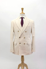 NWT 4900 Brunello Cucinelli Men's "Leisure Fit" Corduroy DB 2-Piece Suit A262