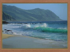 Yokohama Bay Beach West Oahu Waianae Coast HI UNP Continental Postcard