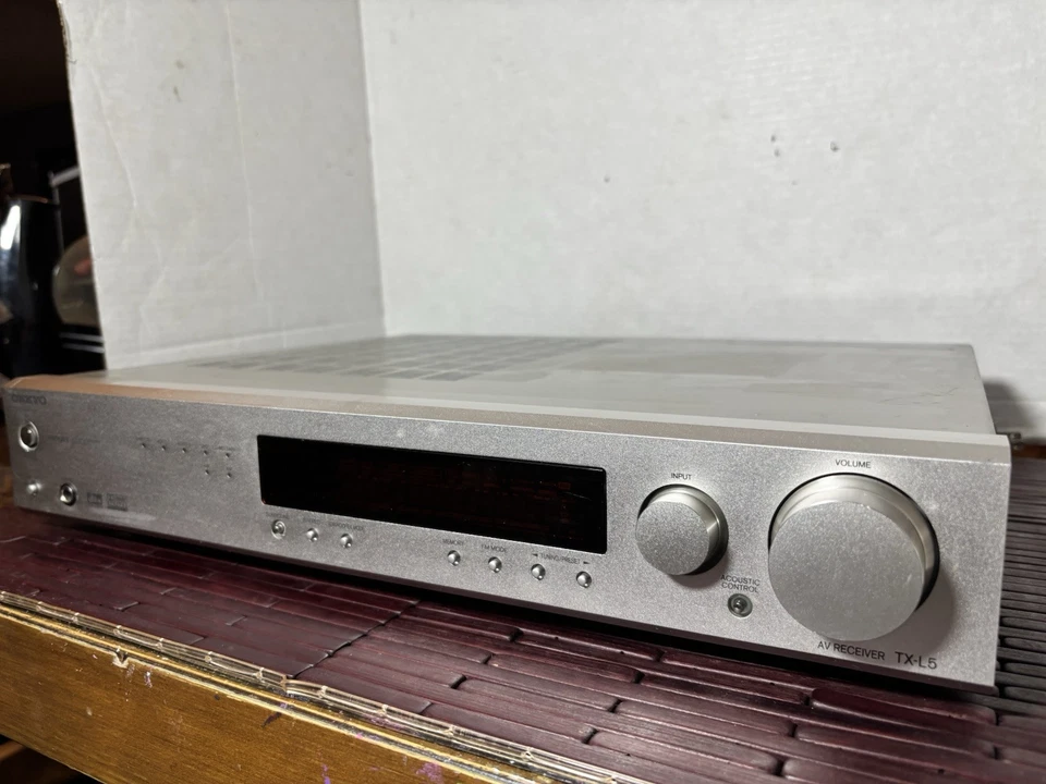 Onkyo TX-L5 A/V Home Theater Receiver - No Remote - Tested & Works - Image 3 of 4