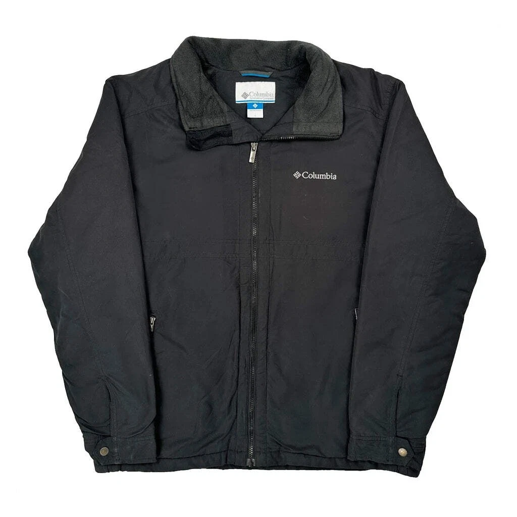 Columbia Jacket - Large Black Polyester