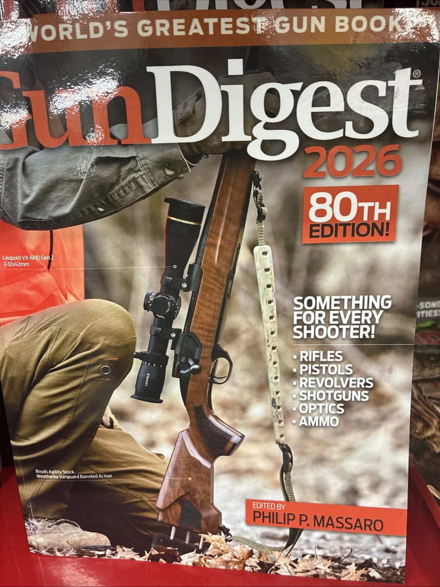 Gun Digest 2026 by Philip P. Massaro (2025, Trade Paperback) for