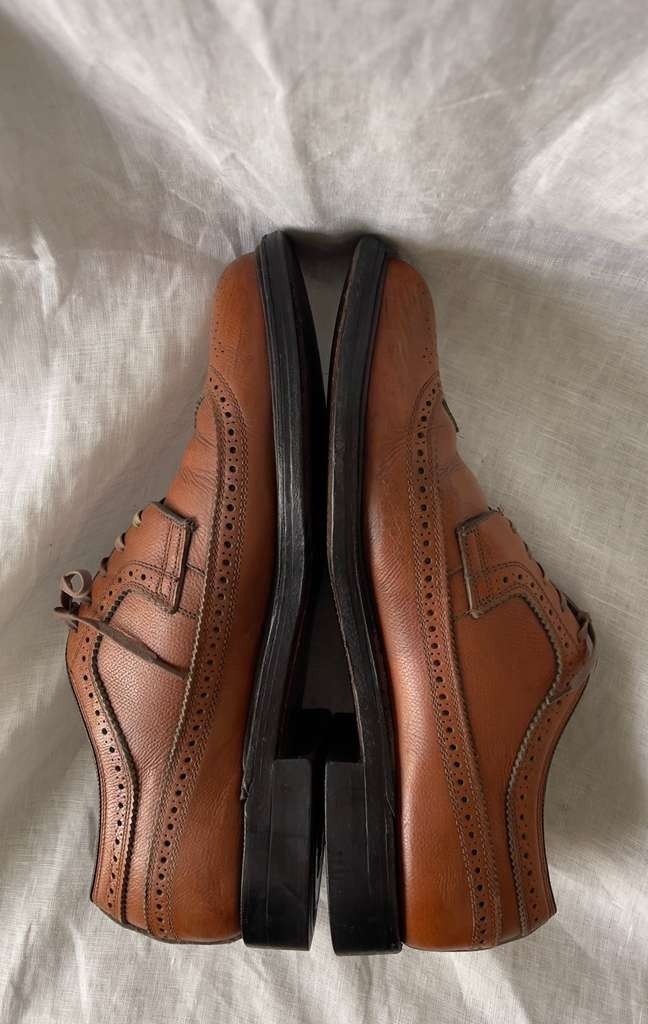 REGAL 革靴　ブラウン 27cm　Worth Collection Size 8.5M - Vintage Regal Shoes & Co. Wingtip Oxfords - Brown