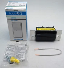 Lutron Sunnata RRST-8ANS-BL Black Radio RA3 Switch