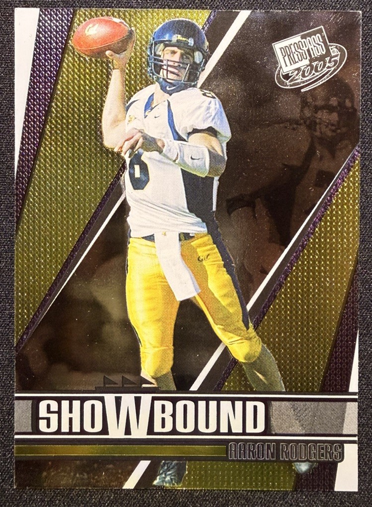 2005 Press Pass - Aaron Rodgers Showbound #SB3 Rookie RC