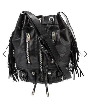 Saint Laurent Fringe Bags & Bucket & Drawstring Bag Handbags for