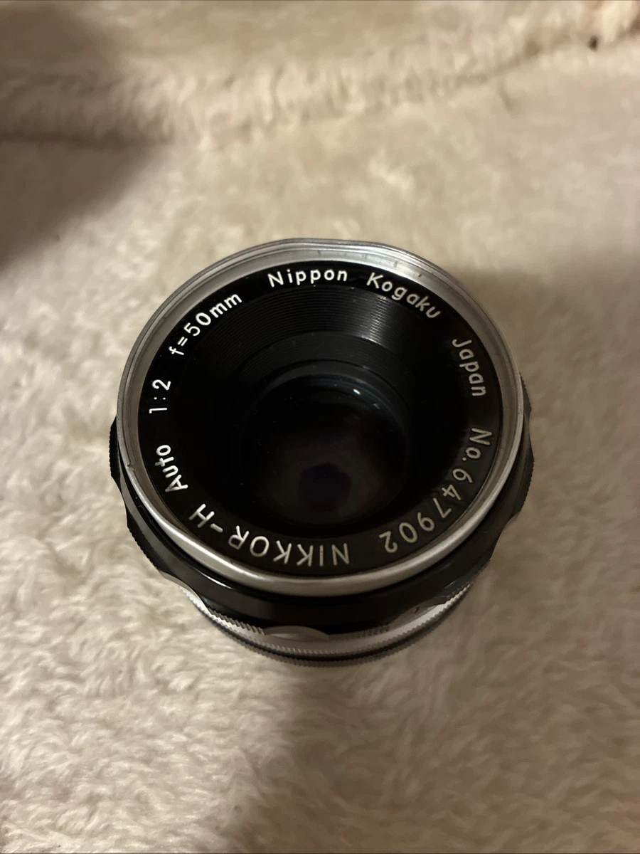 Nikon f/2 Camera Lenses 50mm Focal for sale | eBay