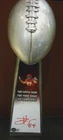 Travis Kelce KC Chiefs Tight End Signed 10 inch Lombardi Trophy (BAS)