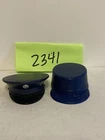 GI JOE 1964 ACTION PILOT DRESS GARRISON CAP & BLUE FATIGUE CAP VINTAGE ORIGINAL