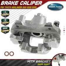 Brake Caliper with Bracket for Toyota Highlander 2001-2003 Rear Right FWD only