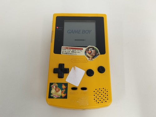 L9017 Ship Free Nintendo Gameboy Color console Yellow Japan GBC x