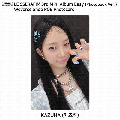 Le Sserafim 3rd Mini Album Easy Weverse Shop POB Photocard Le Sserafim 3rd Mini Album Easy Weverse Shop POB Photocard