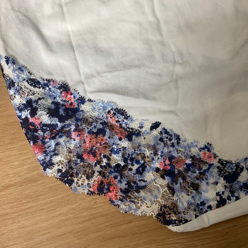 EX Marks And Spencer Sexy Cream Floral Lace Midi Knickers Sizes 8-22 - Picture 7 of 12