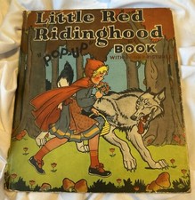 Little Red Riding Hood Pop-up Book 1934 Illustrated Carey Cloud Harold Lentz