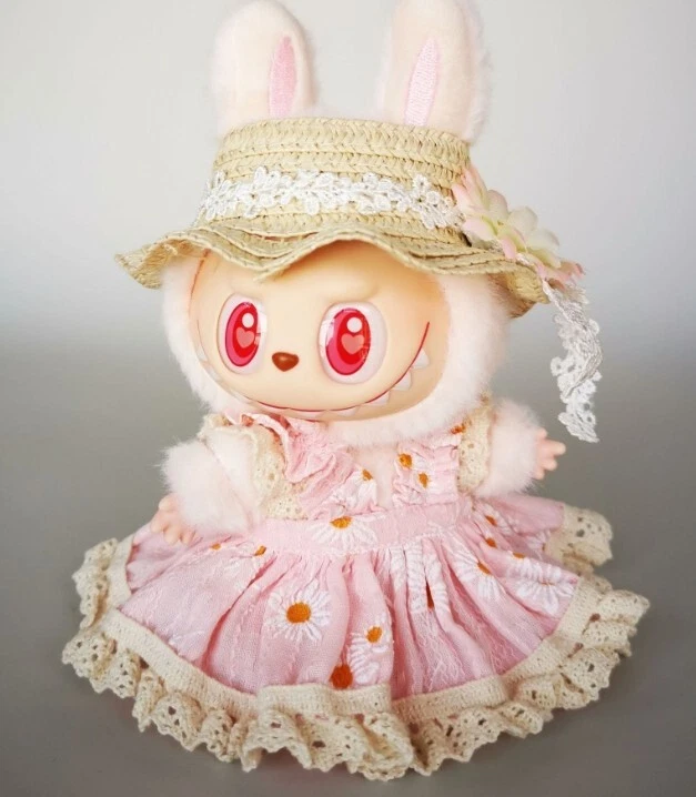 VETEMENTS No Doll For POP MART LABUBU The Monsters Peluche Doll Sostituzione Vestiti Vestito Set