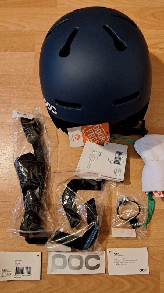 POC Auric Lead Blue Womens Ski / Snowboard Helmet Size ML eBay